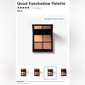 Phase Zero Quad Eyeshadow Palette in Santorini